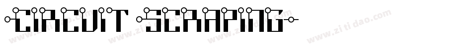 Circuit Scraping字体转换